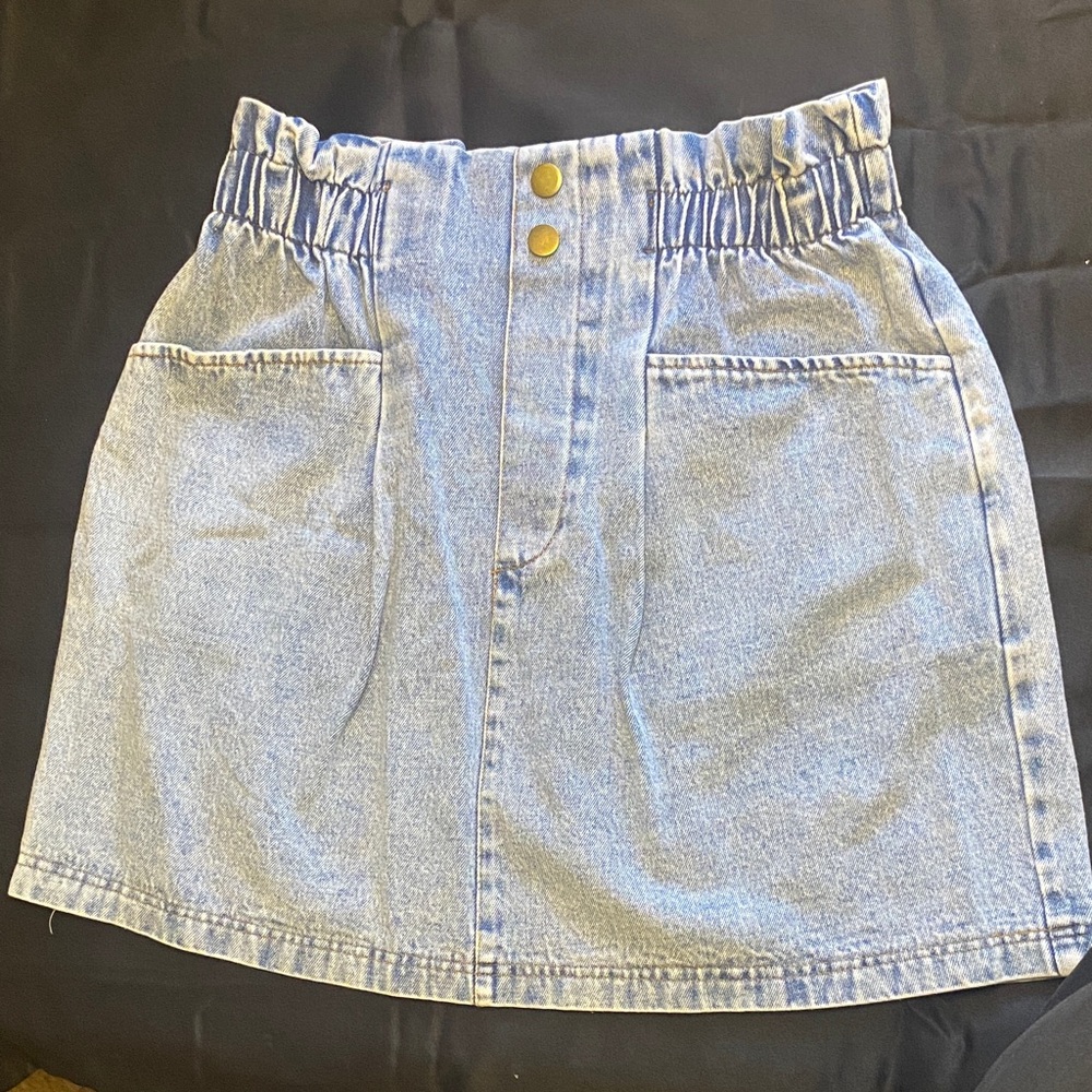 Denim Blue Skirt